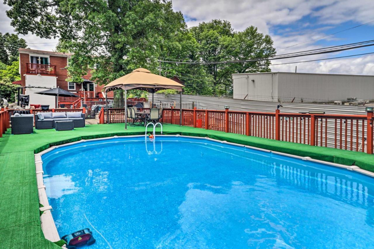 With Pool, Fire Pit And Game
