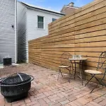 Farmhouse Design + Fire Pit In Heart Of Pittsburgh