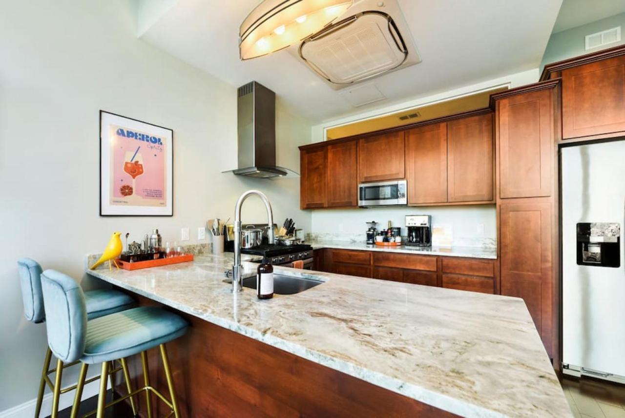 Apartment Hostwise -the Washington At Chatham - Gym - Free Garage Parking - Views -
