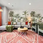 The Charlotte - Rooftop Patio, King Bed, Garage Parking, Prime Location