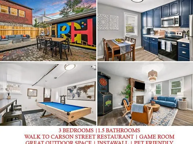 Cozy Southside Pitt Home W/ Pool Table +Yard