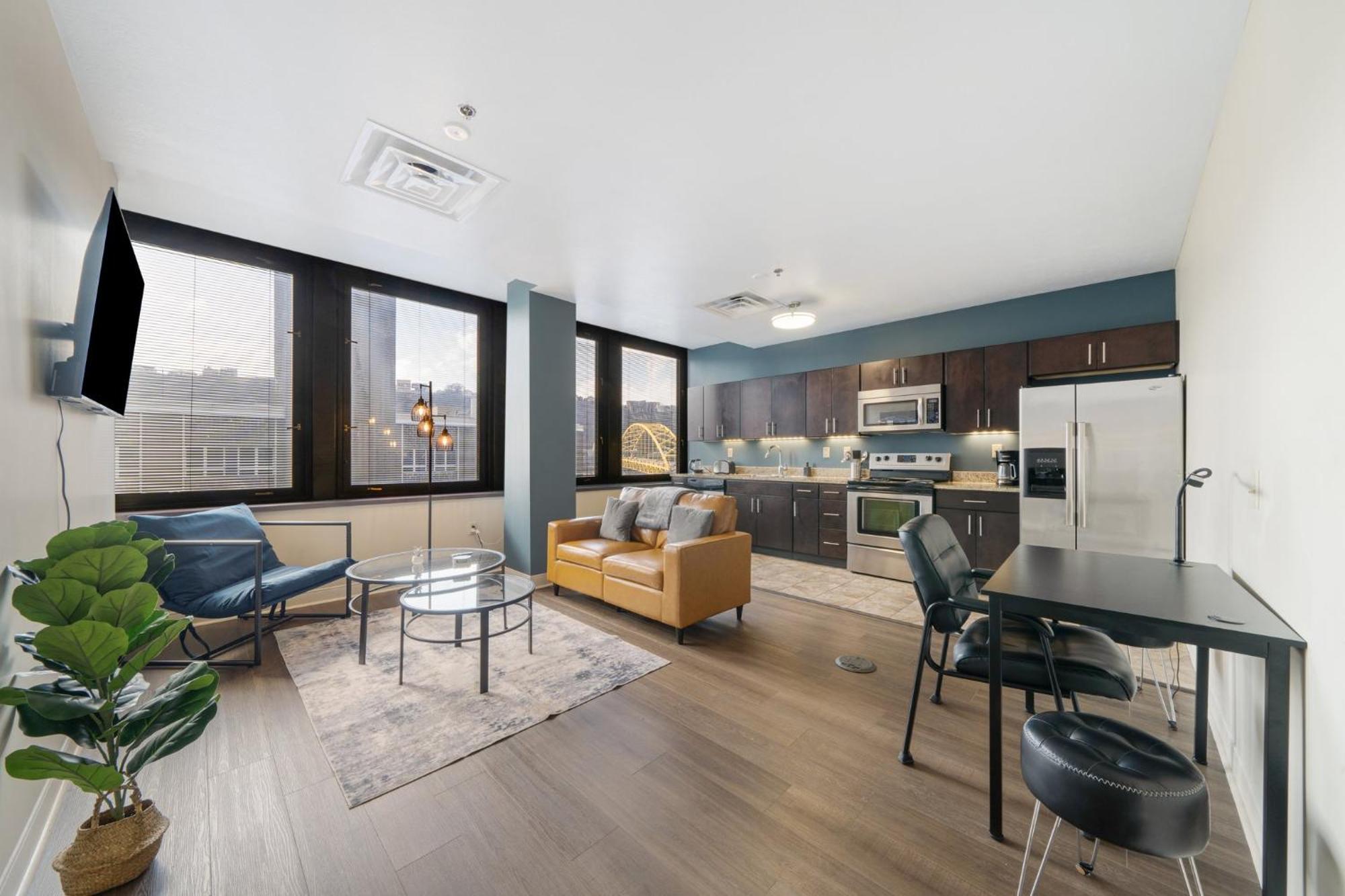 Apartment Cozy Chic Heart Of 24-7 Parking Gym Lounge