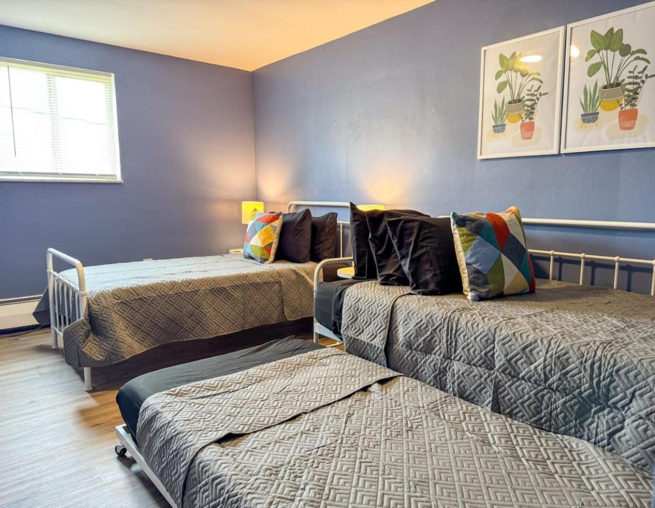 2 Full 4 Bedrooms 12 Beds Parking Apartment