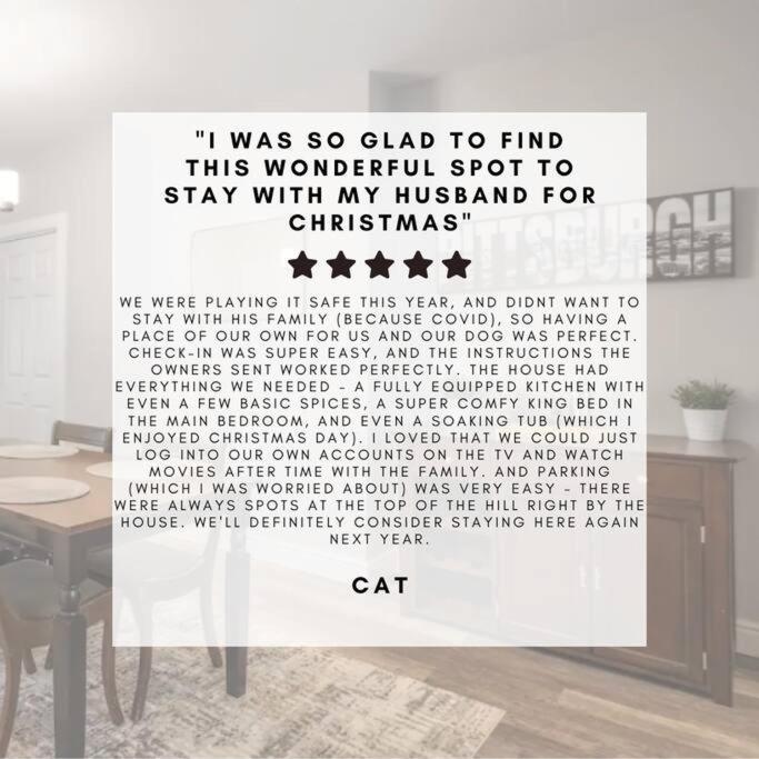Cozy, Pet-friendly In Pittsburgh's South Side Holiday home Pittsburgh
