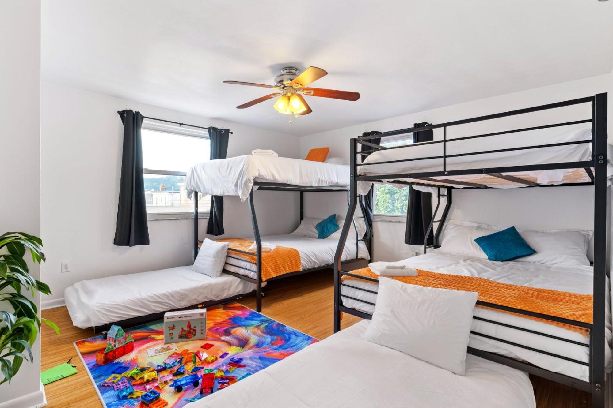 Casa de férias 5bdrm 10bd With King Bbq Patio 1 Min Walk Carson St *