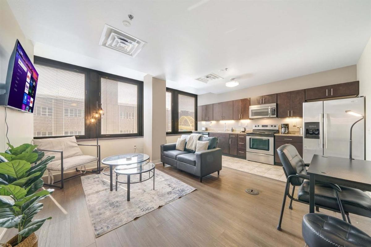 Apartamento Modern Chic Heart Of 24-7 Parking Gym Lounge