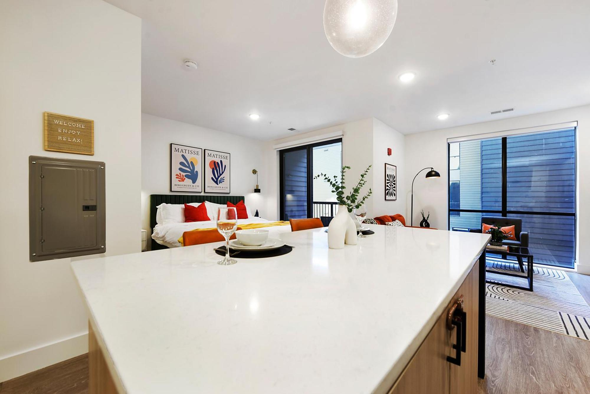 Lux King Bed Free Parking Gym New Apartamento *